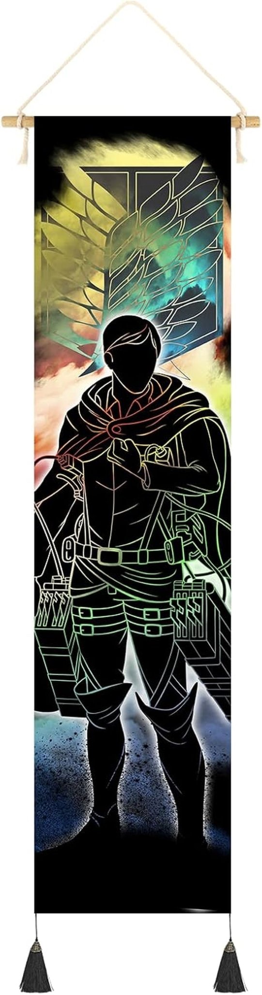 Tapiserie hanging canvas wall art pictura caractere japoneze Casa - Accesorii si Decoratiuni Naty Shop Stil-A