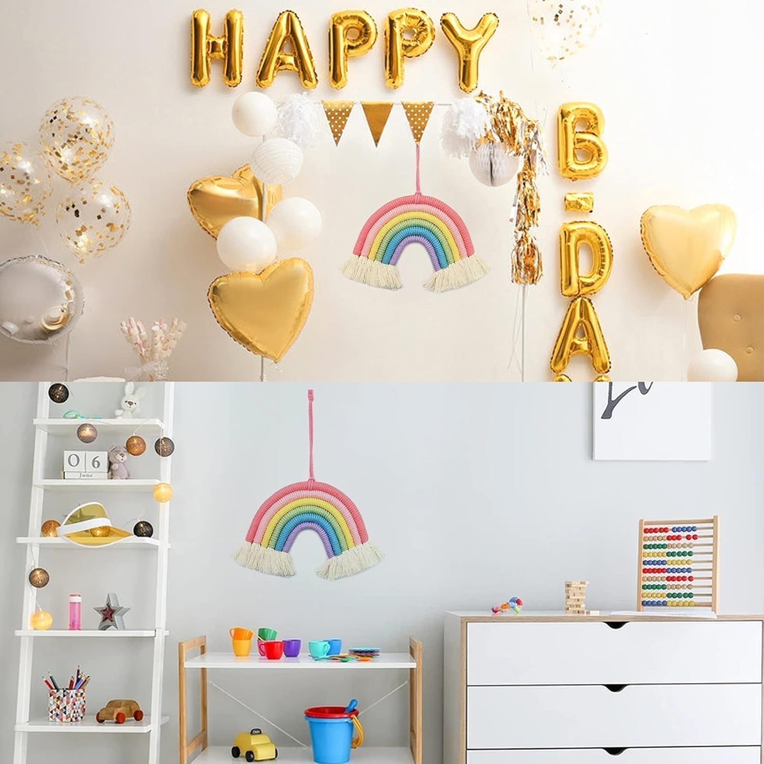 Tapiserie rainbow decorativa decorarea dormitorului pepinierei Casa - Accesorii si Decoratiuni Naty Shop