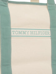 TOMMY HILFIGER Femeii Th Vara Canvas Tote Aw0aw17421 Tote sac Genti Femei Naty Shop