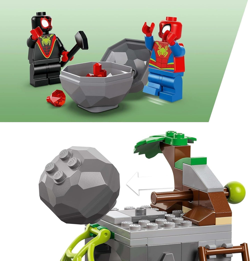 LEGO Marvel Spidey's Team on a Rescue Mission in the Dino Truck Building Toy Car for Superheroes Adventure Set for Kids 4+ Spidey and His Super Friends 11199 Building Sets Besuche den LEGO-Store