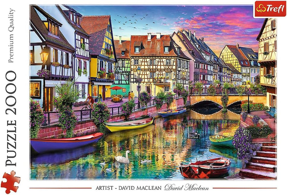 Trefl 27118 Puzzle, Colmar, France, 2000 pieces, For children over 12 years old Puzzle Naty Shop