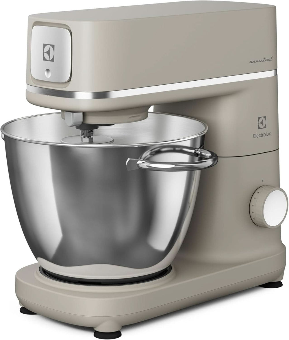 Food processor Electrolux Assistant EKM5570, 1200W, metal body, 10 speeds Naty Shop Platina Perlata New Model