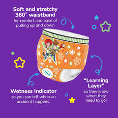 Huggies Pull-Ups Unisex Day Diapers, Size 6, 20 Pants