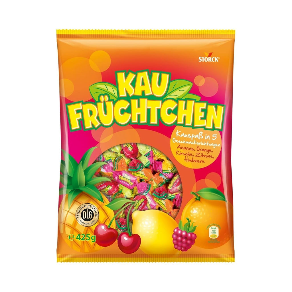 Kaufrüchtchen – 1 x 425G – caramele cu cinci arome de fructe Naty Shop 425 grame