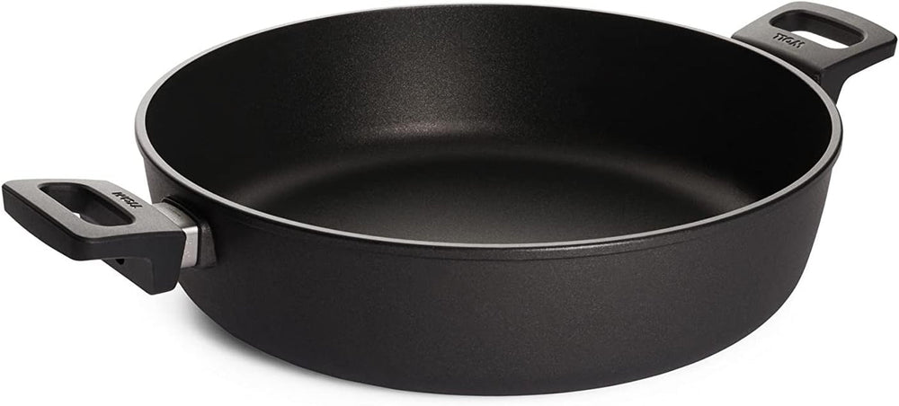 Woll Nowo Titanium Kasserolle - Induktiv -, Ø 32 Cm, 8 Cm Hoch, 5.5 Liter, Mit 2 Seitengriffen - Geeignet Für Alle Herdarten Molds and trays for baking Naty Shop 32 Cm, 8 Cm Hoch, 5.5 Liter