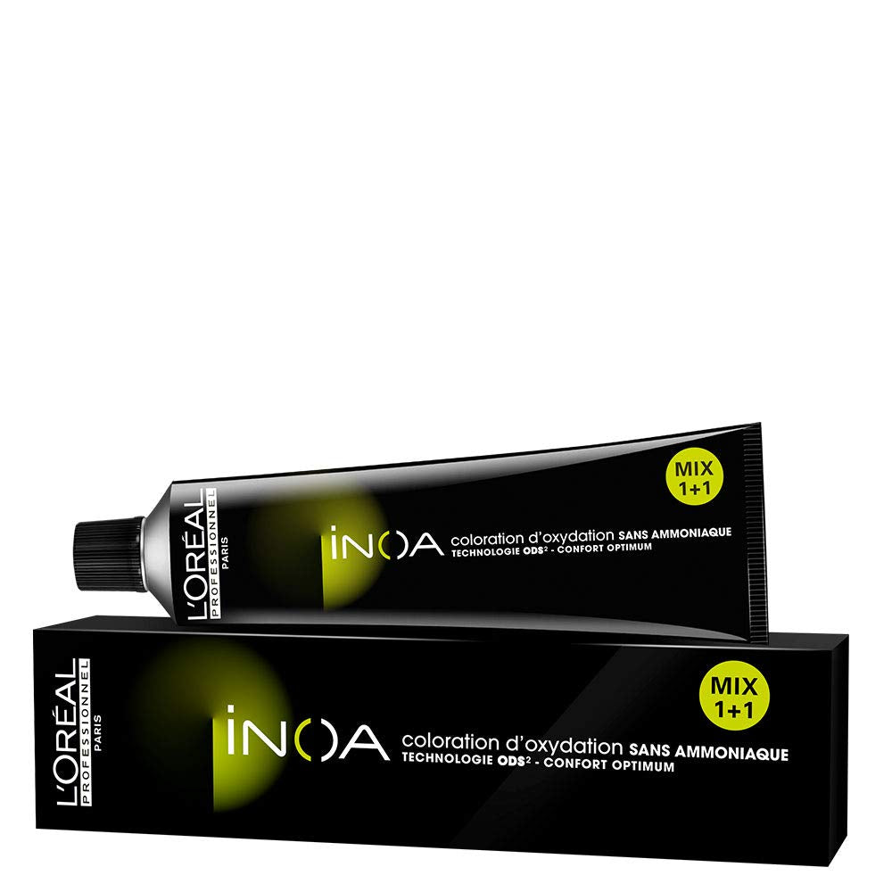 L'Oréal Professionnel INOA Colorație oxidativă fără amoniac 4 maro mediu, 1 pachet, (1x 60 ml)