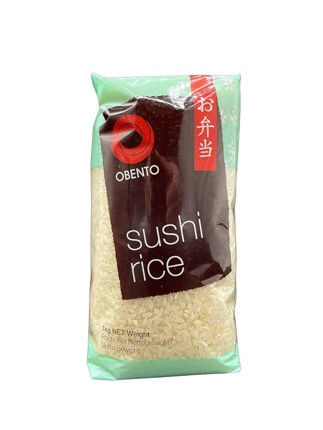 Sushi rice, sticky rice for nori rolls and other Japanese sushi specialties, 1 kg (1 pack)