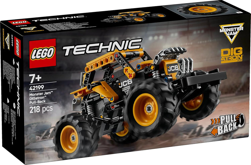 LEGO Technic Monster Jam Digatron, Monster Truck playset for kids, building toys for children, boys and girls from 7 years old, gift ideas for fans of Monster Trucks and Motorsport 42199 Construction sets Besuche den LEGO-Store