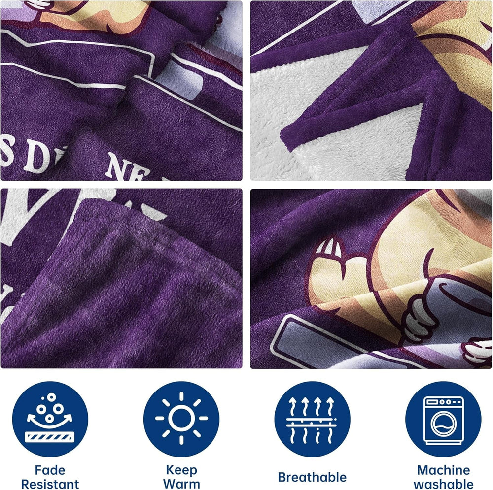 Niyewsor Birthday gift, For mom, Fleece blanket, Gift for mom, Mother's Day and Christmas gift idea for mom Niyewsor Beds and Blankets