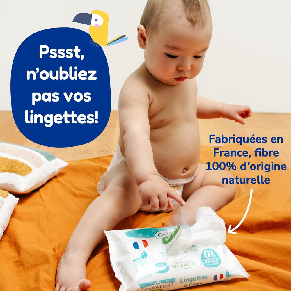- Diaper size 4 (7 – 18 kg) – for sensitive skin – natural and very absorbent – ​​12 hour leak-proof – ohne unerwünschte Inhaltsstoffe – made in France – 132 diapers