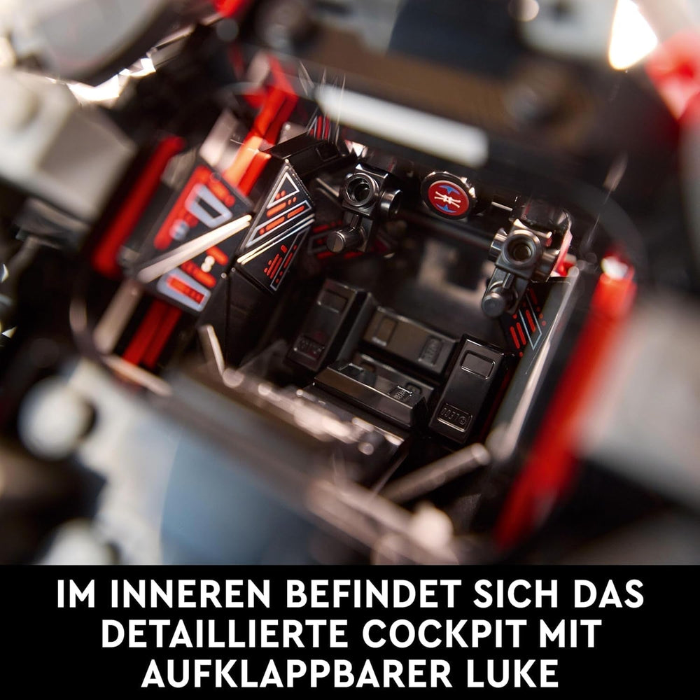 LEGO Star Wars Tie Interceptor Ultimate Collector Series Creative Building Set for Adults Starfighter Brick Model Fan Gift Collectible Ucs Set 75382 Building Sets Besuche den LEGO-Store