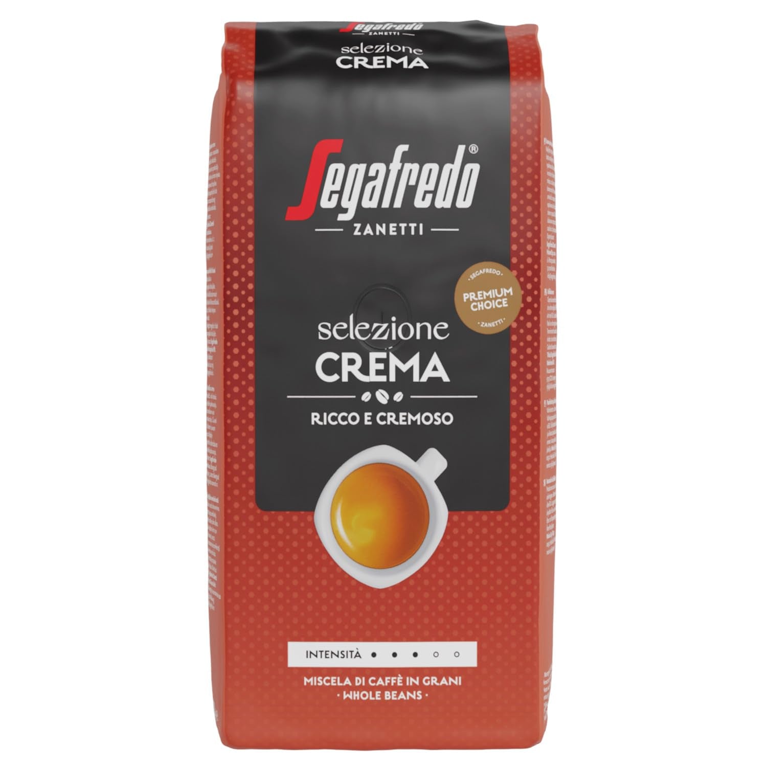 Segafredo Zanetti Intermezzo - boabe întregi (pachet de 1 kg) Naty Shop Clasic 6 x 1 Kg