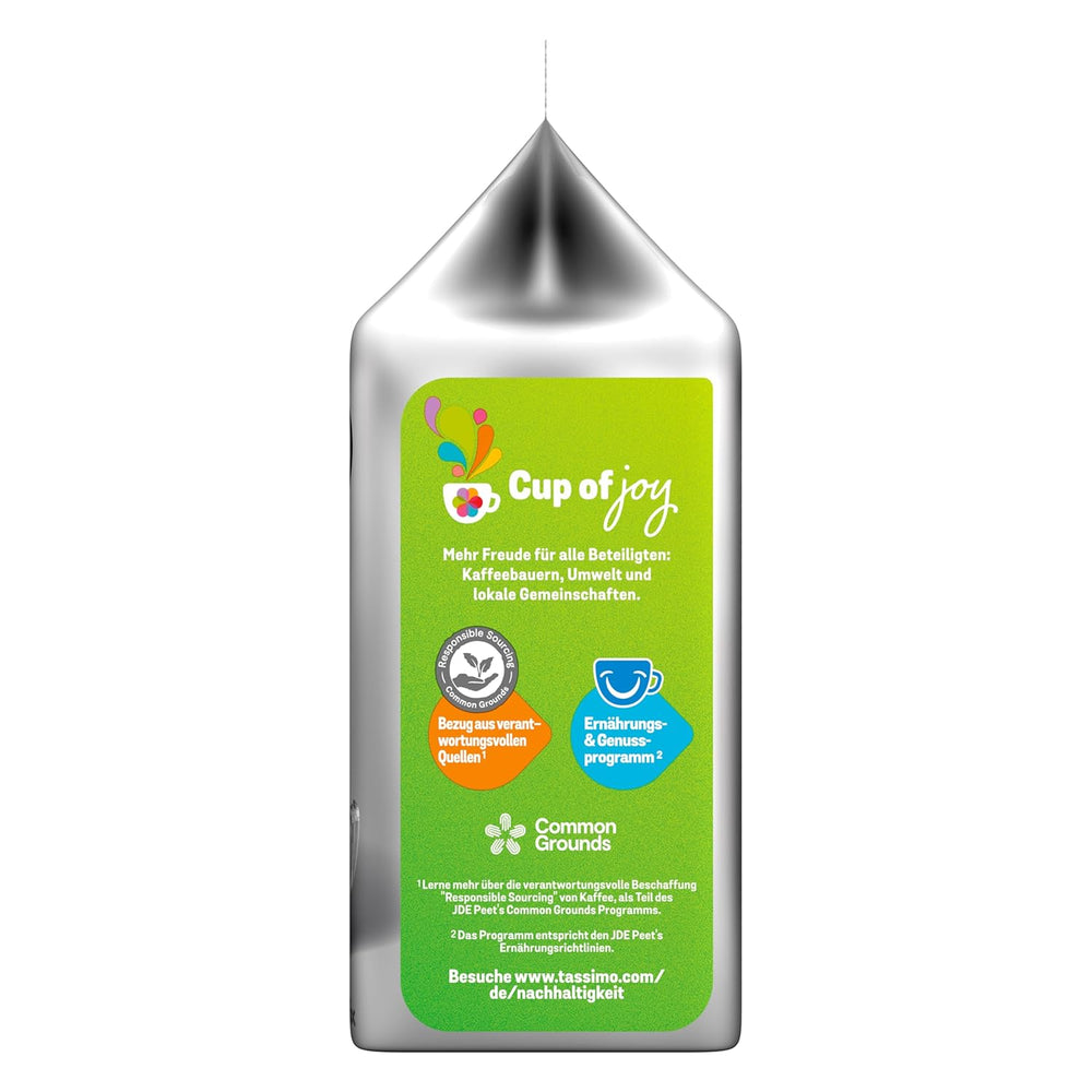 Tassimo Kapseln Jacobs Caffè Crema Classico XL, 5 x 16 Pads, 80 Kaffeekapseln