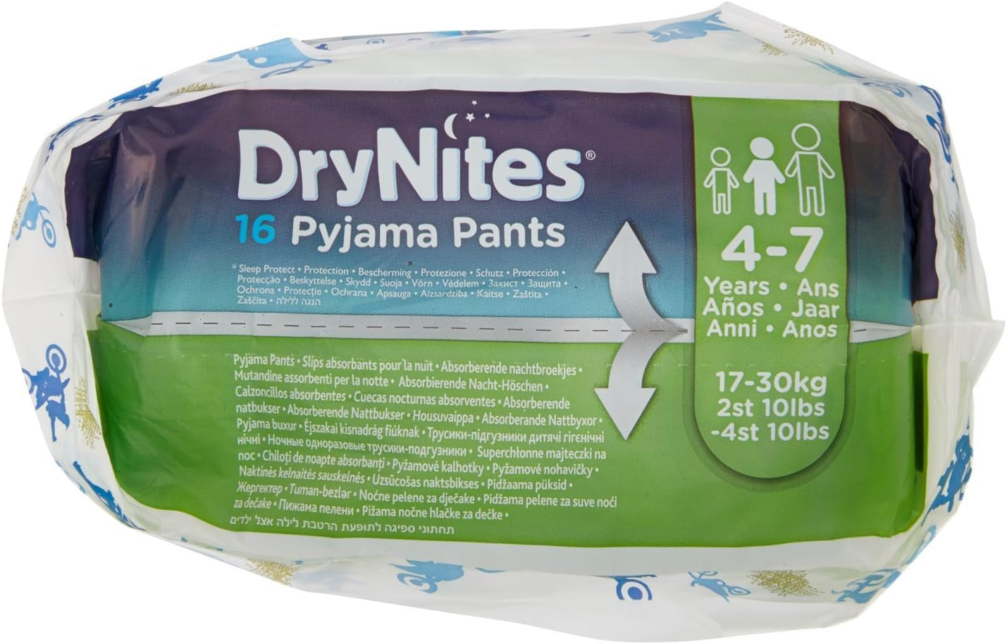 Huggies Jumbo Boy diapers 17-30 kg, 16 pieces