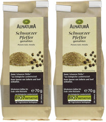 Bio Pfeffer schwarz gemahlen, 70g