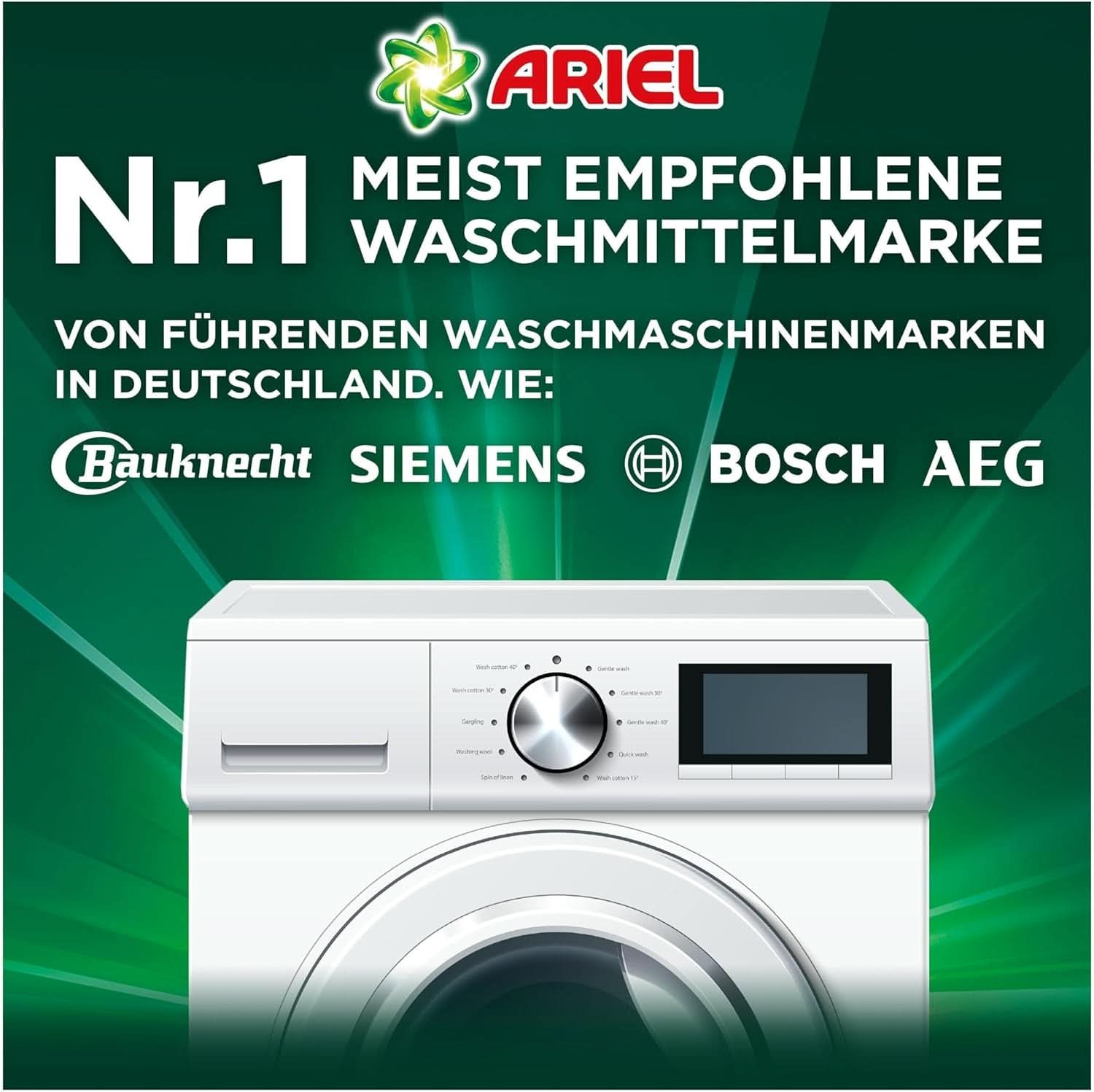 Ariel liquid detergent, 100 wash loads, Colour+ Naty Shop