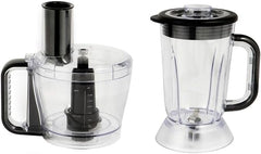 Russell Hobbs Food Processor [Blender/Vegetable Chopper/Table Blender/Chopper/Blender] Food Processor (Kneading, Mixing and Slicing), Matte Charcoal Kitchen Naty Shop