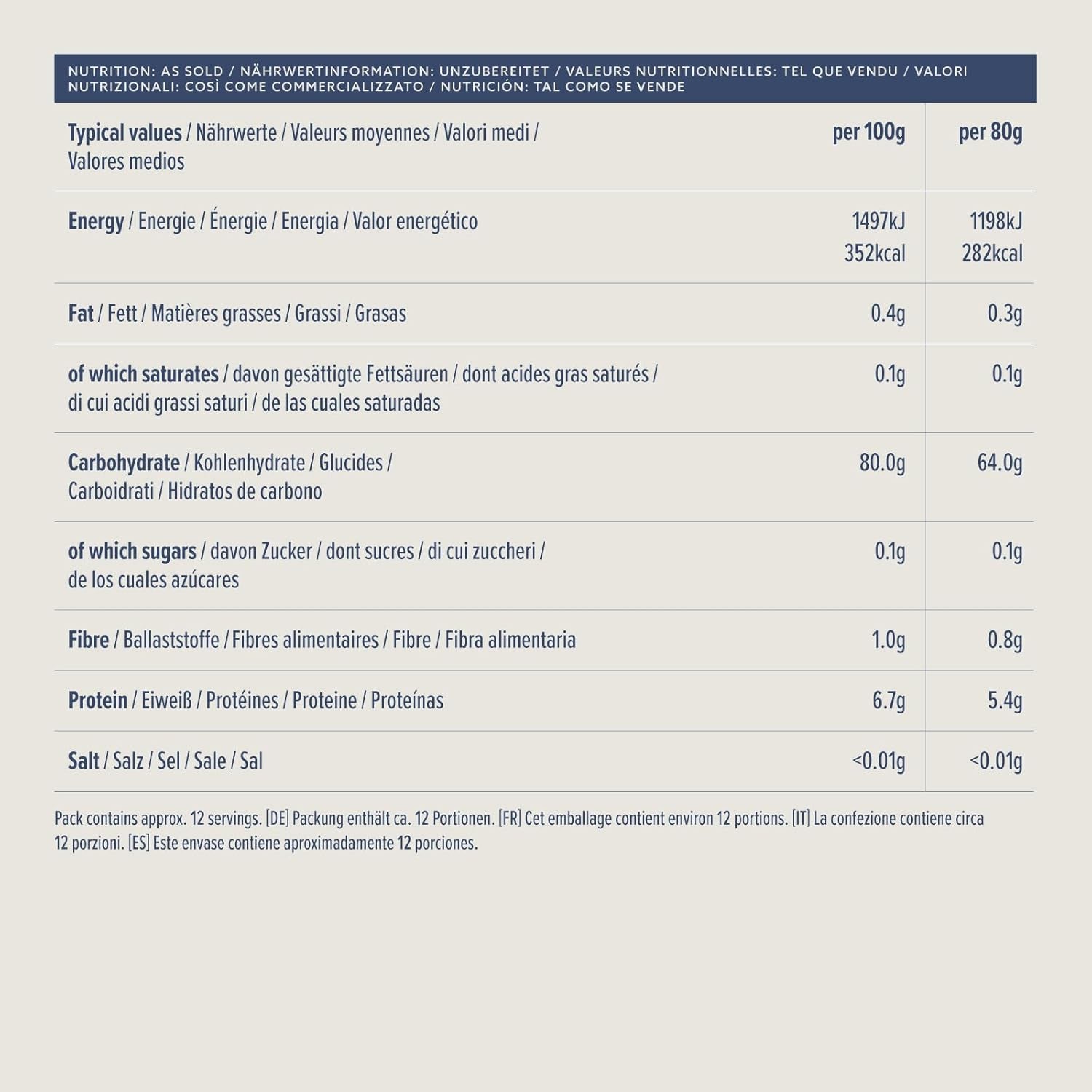 Short grain rice from Amazon, 1 kg