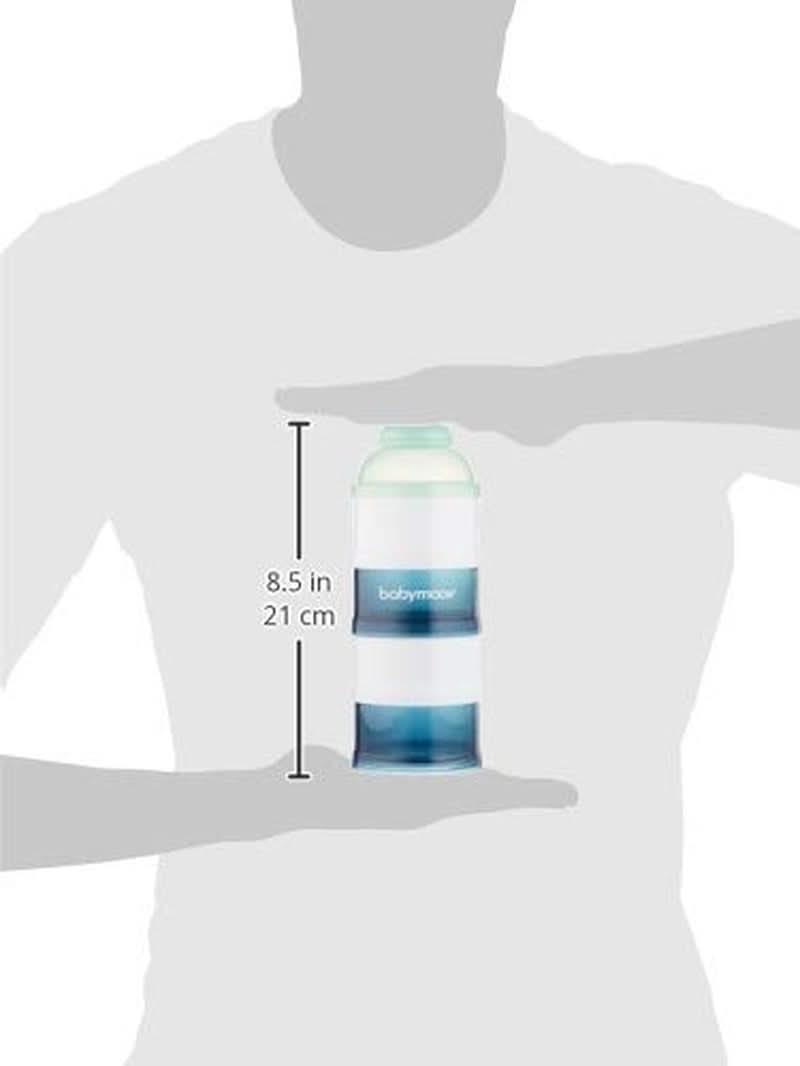 Babymoov Milchpulver-Portionierer, Arctic Blue, 4 Fächer Accessories Food and Breastfeeding Bebe Naty Shop