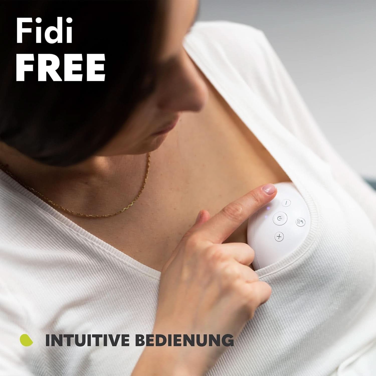 Electric breast pump LIONELO Fidi Free 2, massage mode, 5 intensity levels Accessories Food and Breastfeeding Bebe Naty Shop
