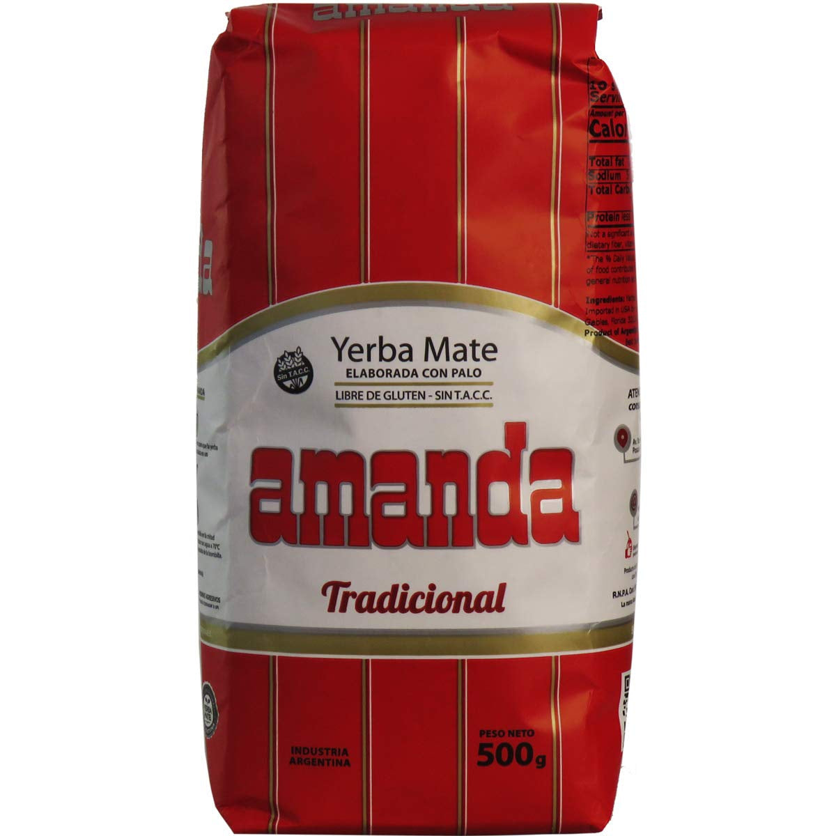 Ceai Yerba Mate  Elaborada 500G | Ceai Mate Tradicional | Ceai Yerba Mate Elaborada Con Palo Frunze vrac 0,5 Kg