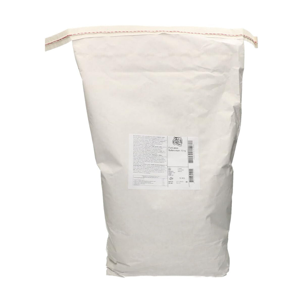 Funcakes Mix Für Buttercreme: Einfach Zu Berübenen, Cremig, Perfekt Zum Dekorieren, Abdecken Und Füllen Von Kuchen, Belag Auf Cupcakes, Halal., 1 Kg Mix for baking and cooking Naty Shop 10 Kg Buttercreme