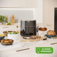Princess Digital Hot Air Fryer - Variable bowl capacity - 8 liters maximum - 6 preset programs Appliances Naty Shop