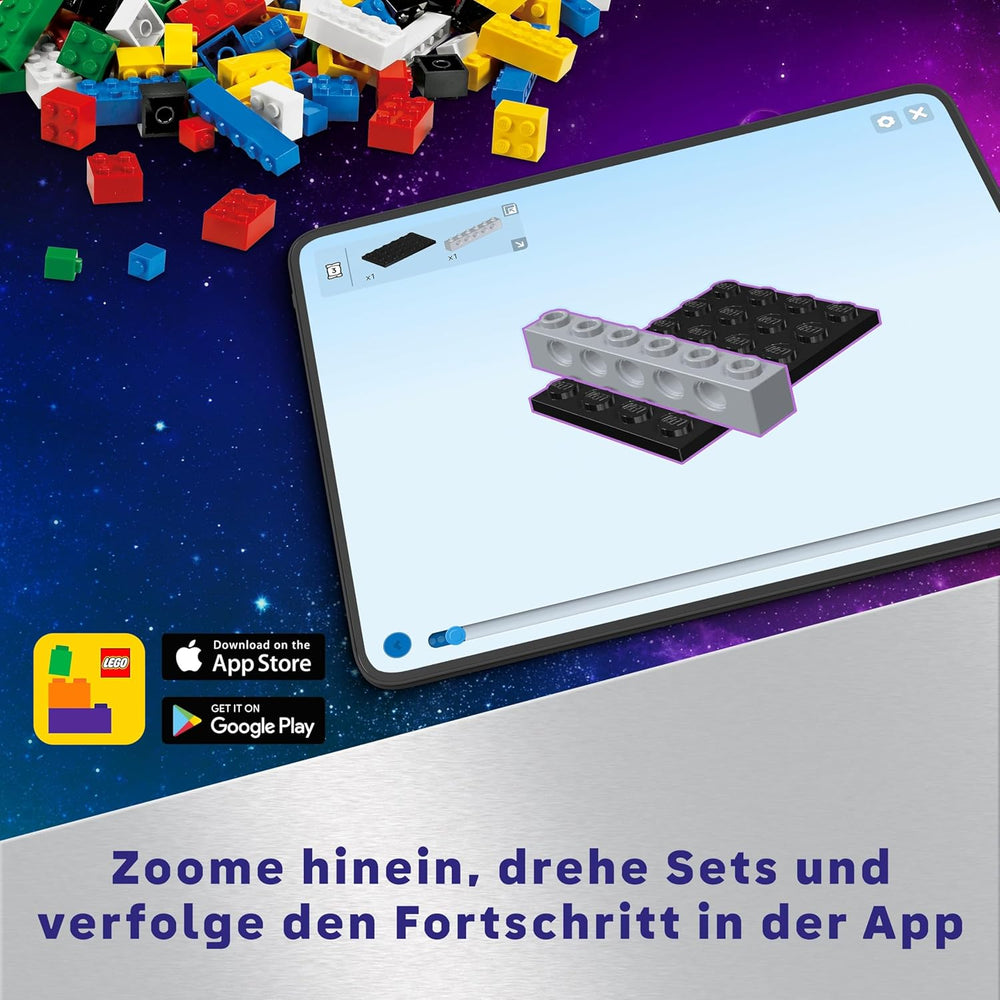 LEGO City Raumschiff, Weltraum-Spielzeug mit Space Shuttle für Kinder zum Baen, Jungen und Mädchen ab 6 Jahren, Set mit Astronaut-Figur 60430