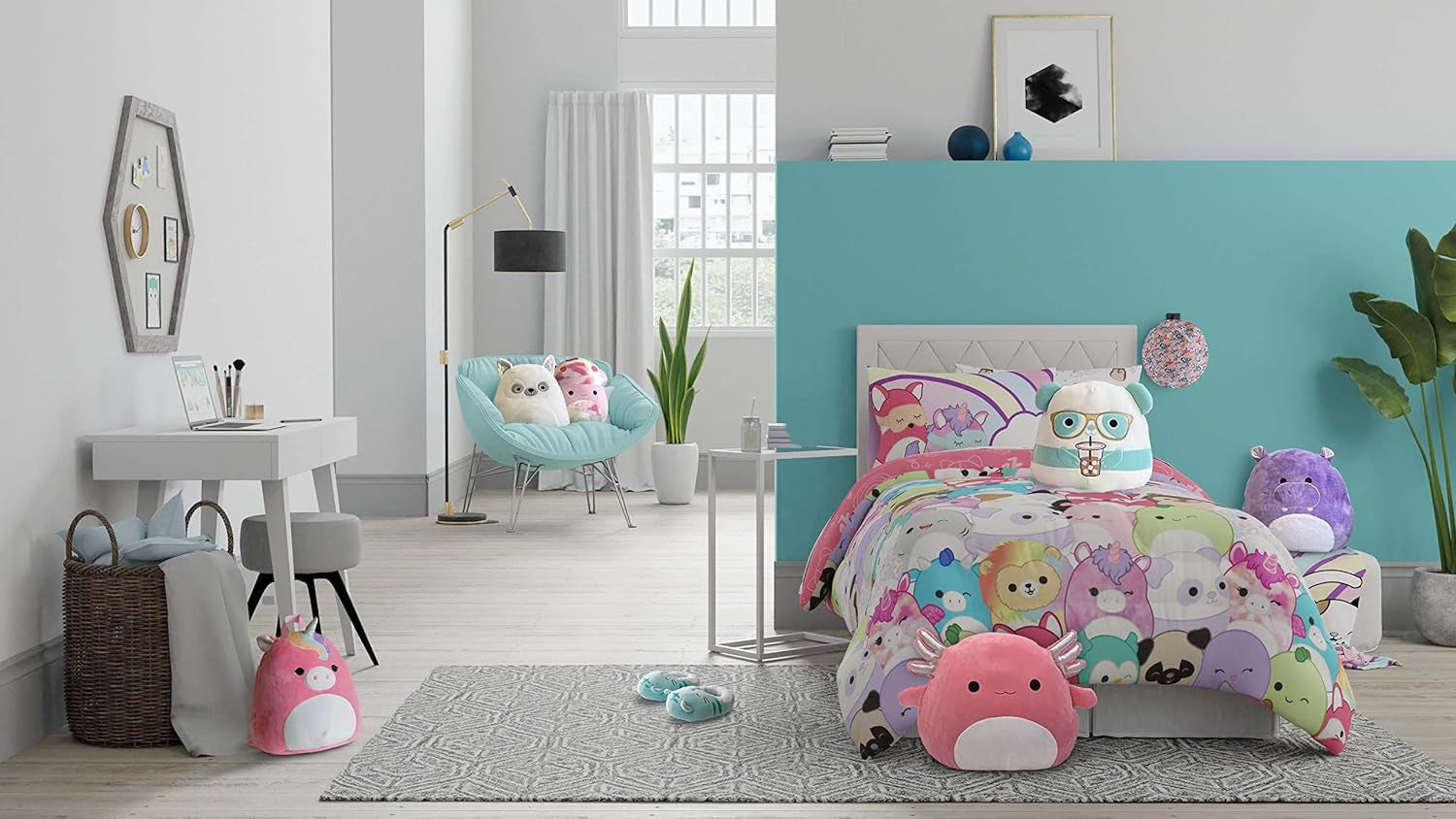 Franco Squishmallows bed linen, soft microfibre, for double beds Duvets and quilts Naty Shop