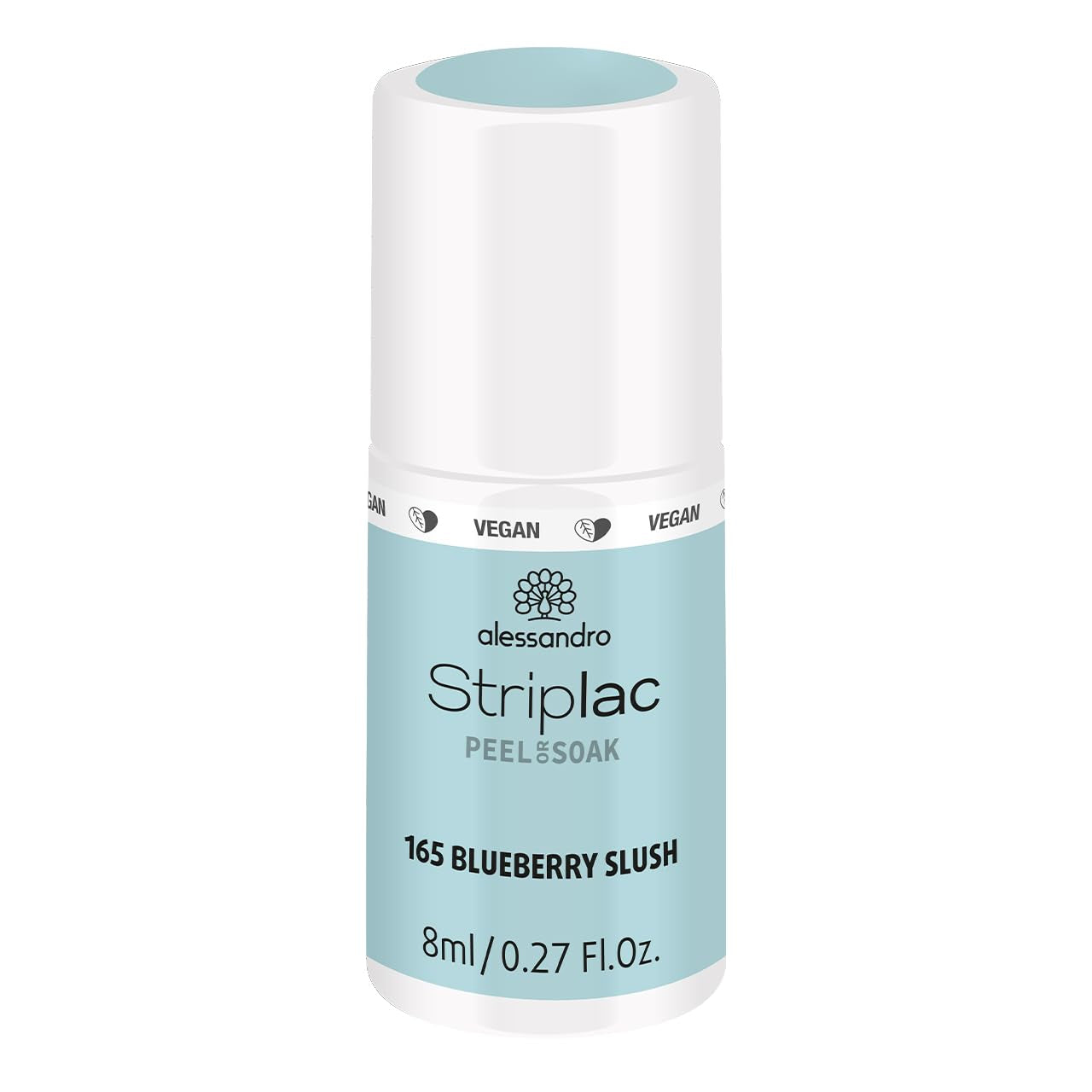 UV nail polish alessandro Striplac Lavender Lemonade – Delicate and long-lasting – Easy removal thanks to the removal technology – Vegan and cruelty-free – 8 ml