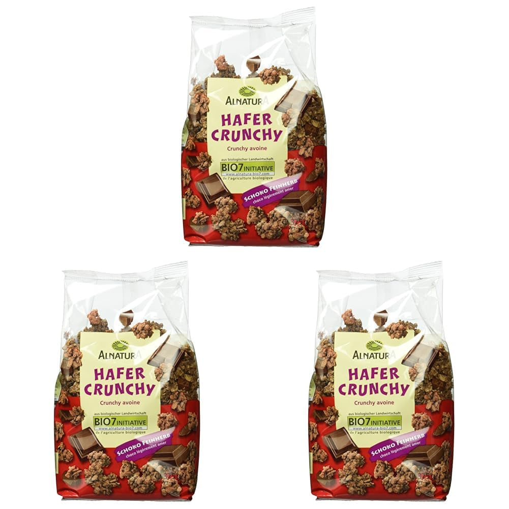 Crispy oat cakes with organic chocolate, 375g