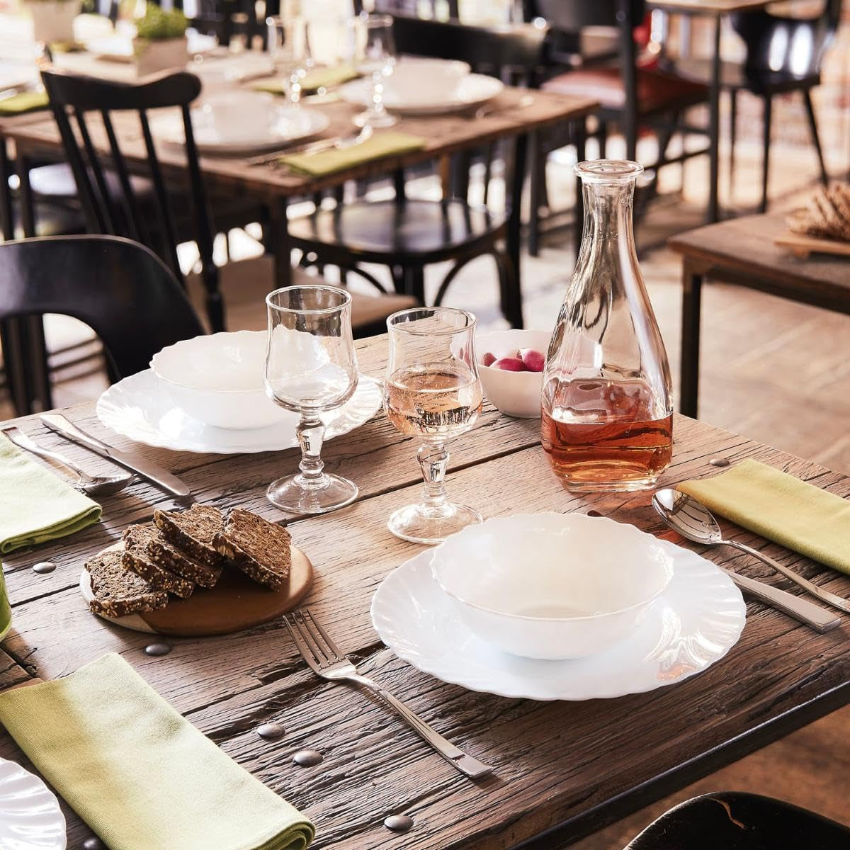 Set de veselă Dajar, alb