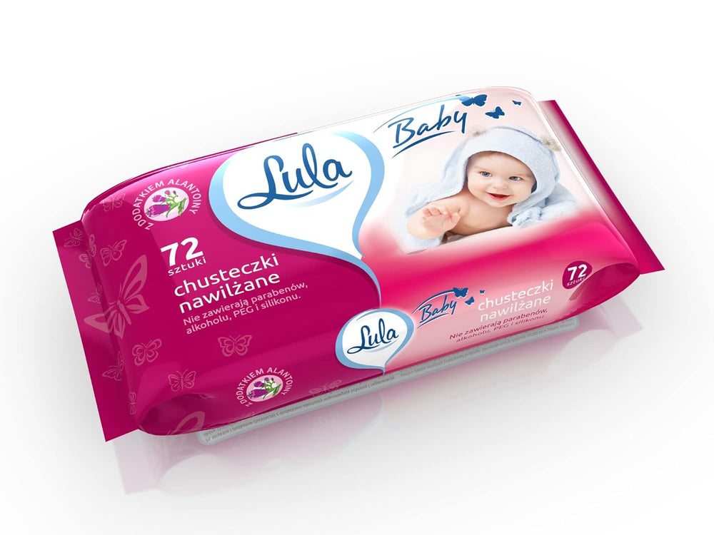 Wet wipes with ALANTOIN 72 pcs