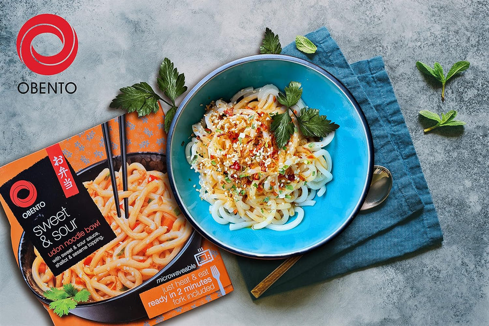 Sweet and Sour Udon Bowl, Microwave Ready Meal, 240g