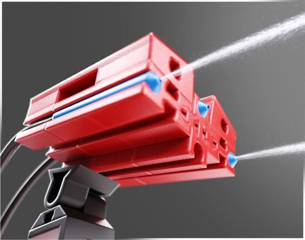 fischertechnik 564069 Advanced Firefighter – Bausatz für Kinder ab 7 Jahre, Experimentierbaukasten mit Feuerwehrauto & Spritzfunktion, promotes technical understanding, Schwarz, Mittel