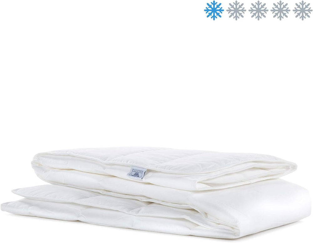Caleffi 12228 - Down jacket Light polyester fiber Anti-allergic 100 Gr/Qm Duvets and quilts Naty Shop