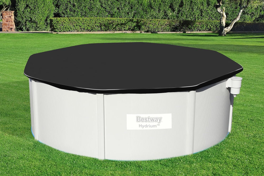 Prelată Bestway din PVC Ø 401 cm, neagră, rotundă