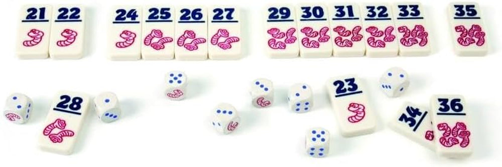 Zoch 601125200 – Heckmeck am Bratwurmeck – the turbulent dice game in the popular chicken frame for smart birds who have smelled the bratwurmeck worm, from 8 years