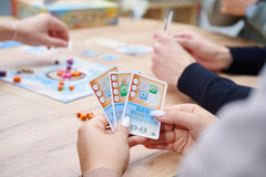 Zoch Above the Clouds - a strategic migratory bird race with maneuver cards, interesting flight formations, smart timing, a board game for strategy enthusiasts and families, children and adults aged 10 and up