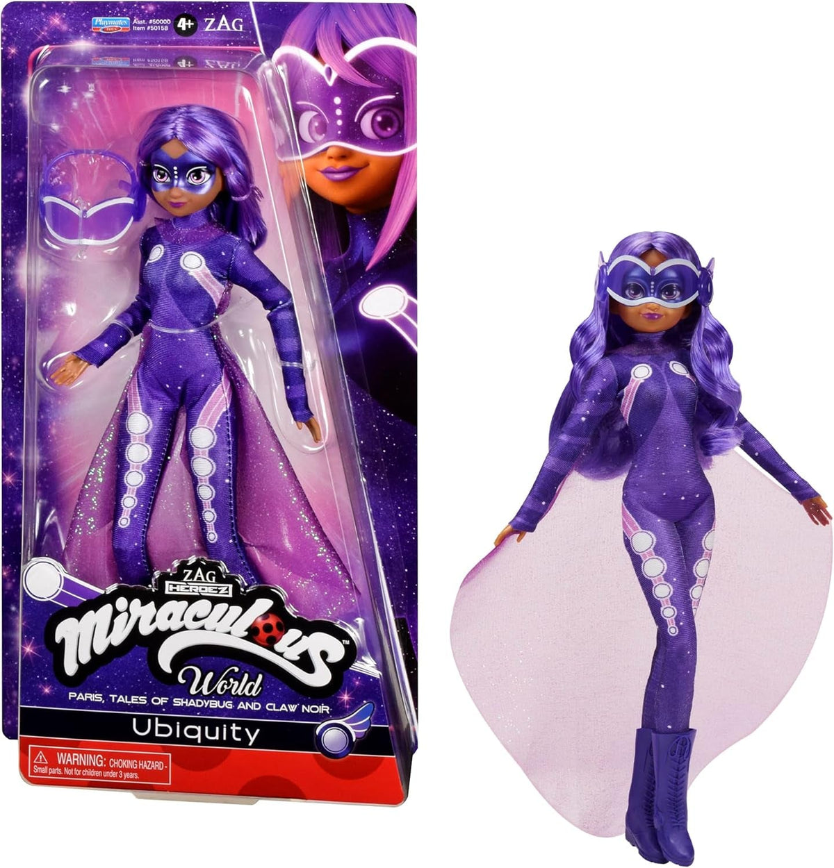 Bandai - Miraculous Ladybug - Ankleidepuppe 26 cm Ubiquity - P50158