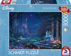 Schmidt Spiele 58043 Thomas Kinkade Disney Cinderella Dancing in the Starlight Jigsaw Puzzle 1000 Piece Colorful Puzzle Naty Shop Default Title