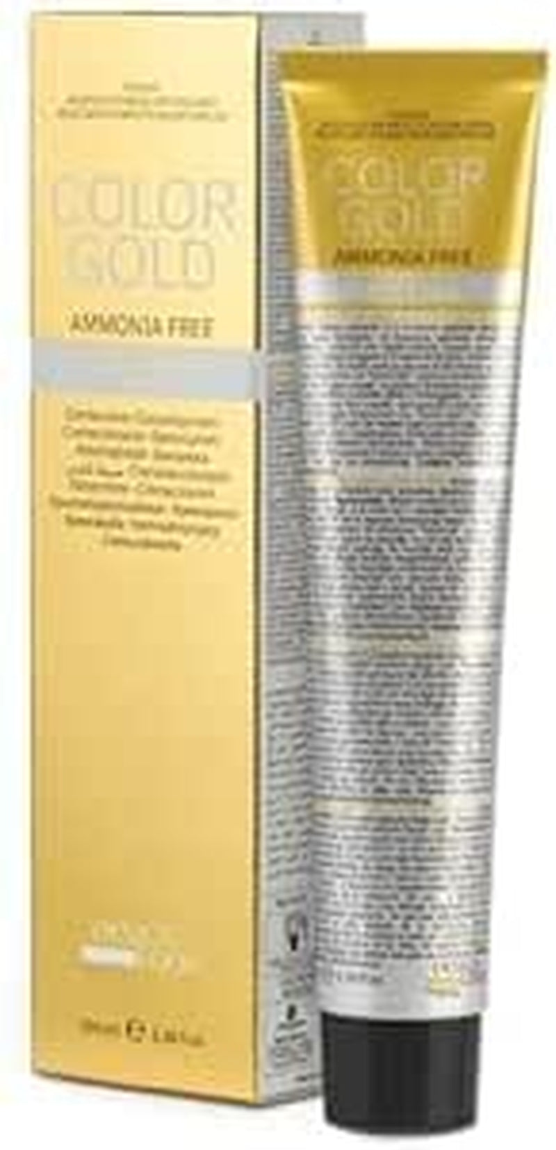 - Crema de culoare Color Gold 7.0 Blond - 100 ml - Vopsea de păr profesională cu acoperire gri Vopsea pentru par Naty Shop 8,13 Kg 100 G (1 pachet)