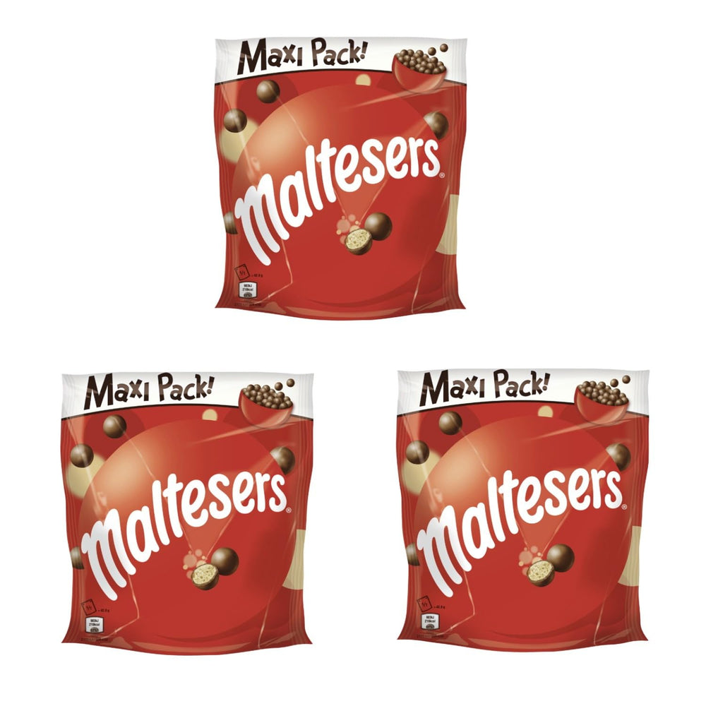 Maltesers, chocolate balls with a crunchy and light center, airy, chocolate snack, 1 pack (1 x 300g)