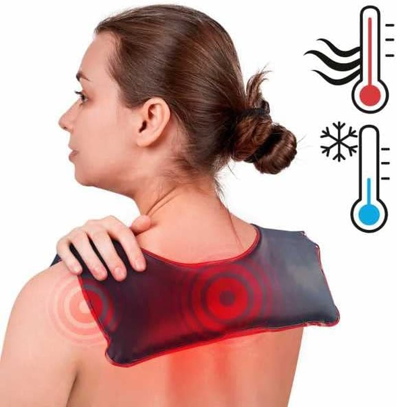 Pernă de gât Maximex Moor, Cuptor cu microunde, Căldură liniștitoare împotriva tensiunii, Potrivire specială, Dimensiuni (L X H X P): 30.5 X 1 X 29 Cm Perne ortopedice cervicale Naty Shop