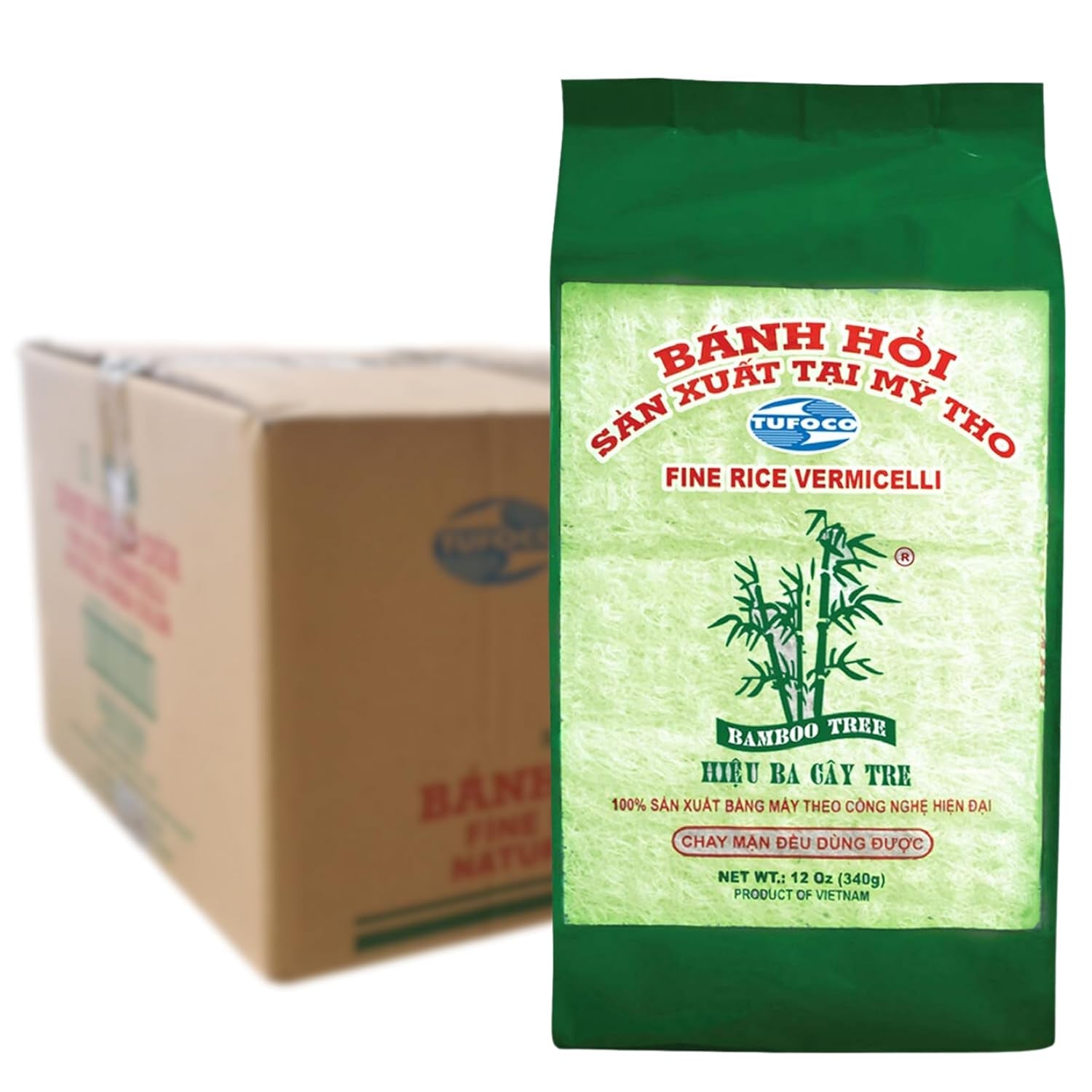 BAMBOO TREE - Fresh rice vermicelli - 1 x 400g