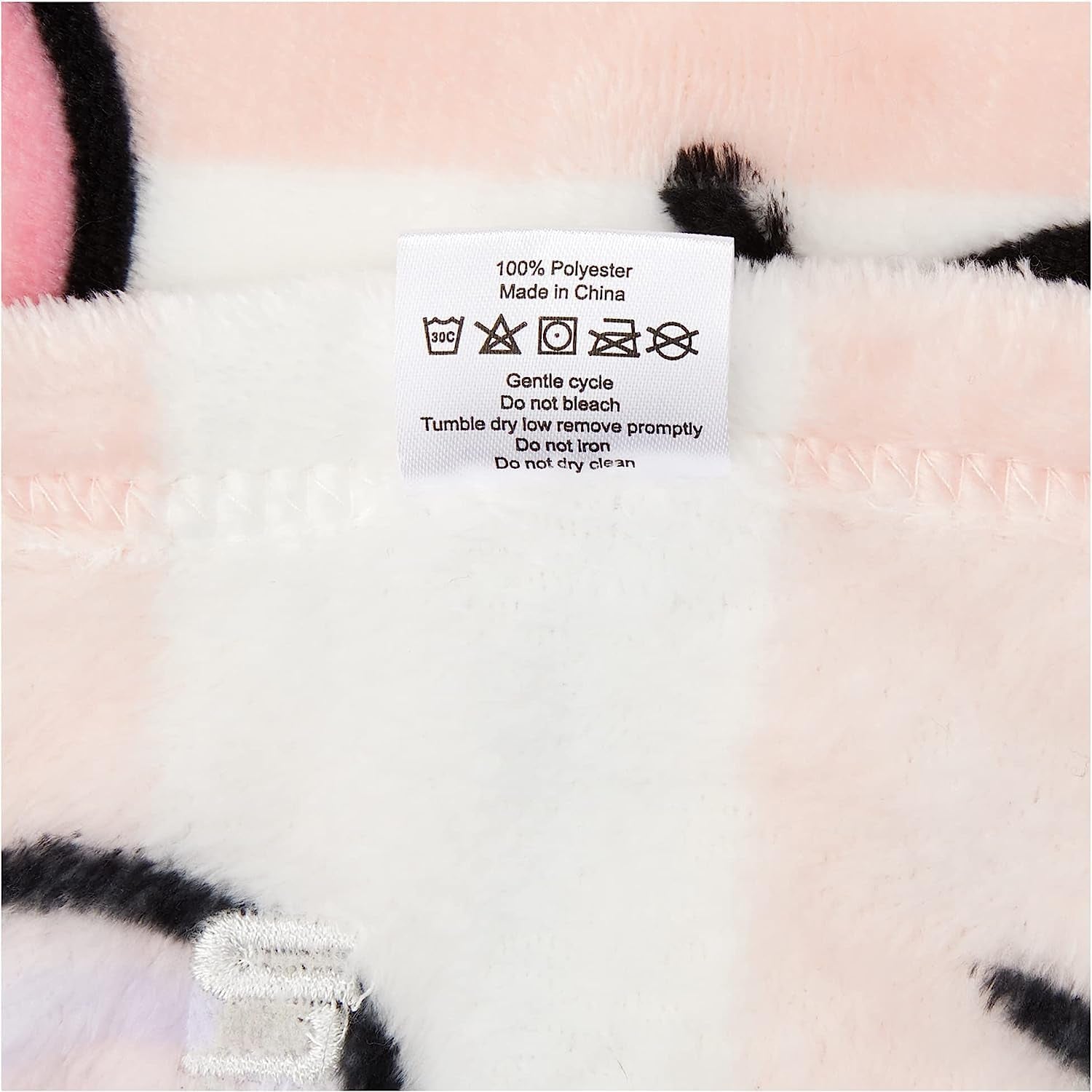 Hello Kitty bedspread, pink, soft blanket 130X170Cm, microfiber bedspread bedspread or sofa bedspread. Quality with Oekotex certificate, Sanrio Beds and Blankets Besuche den Kanguru-Store