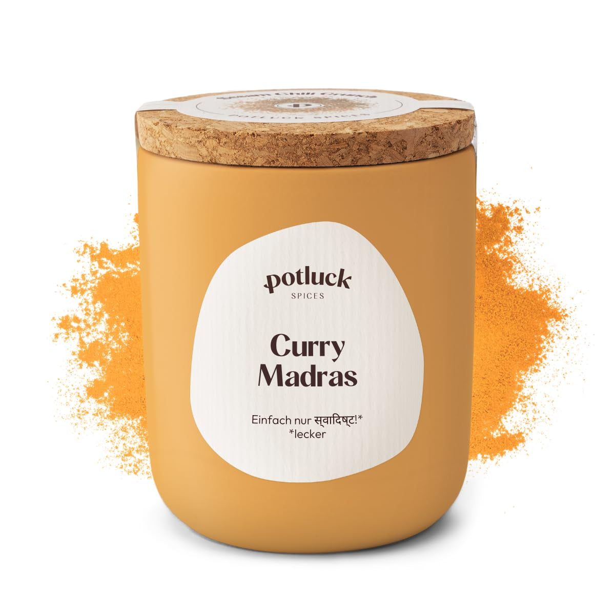 Potluck | Umami Crunch | Würzmischung im Keramiktopf | 75 g | Vegan, gluten-free and with natural ingredients