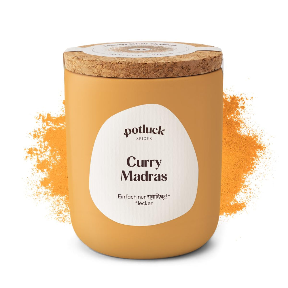 Potluck | Umami Crunch | Würzmischung im Keramiktopf | 75 g | Vegan, gluten-free and with natural ingredients