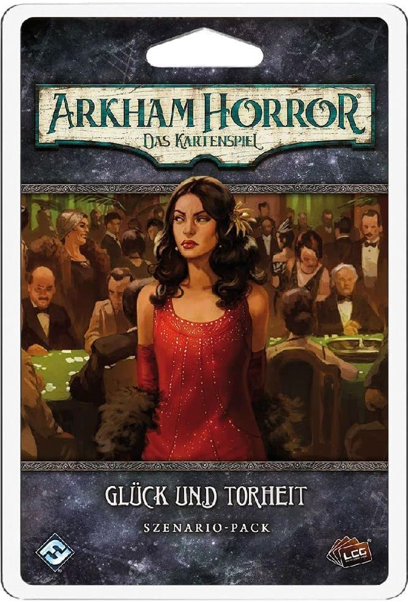 Fantasy Flight Games, Arkham Horror: LCG, Core Game, Expert Game, Card Game, 1-4 Players, Ages 14+, 45+ minutes, German, Multicolor, Colorful