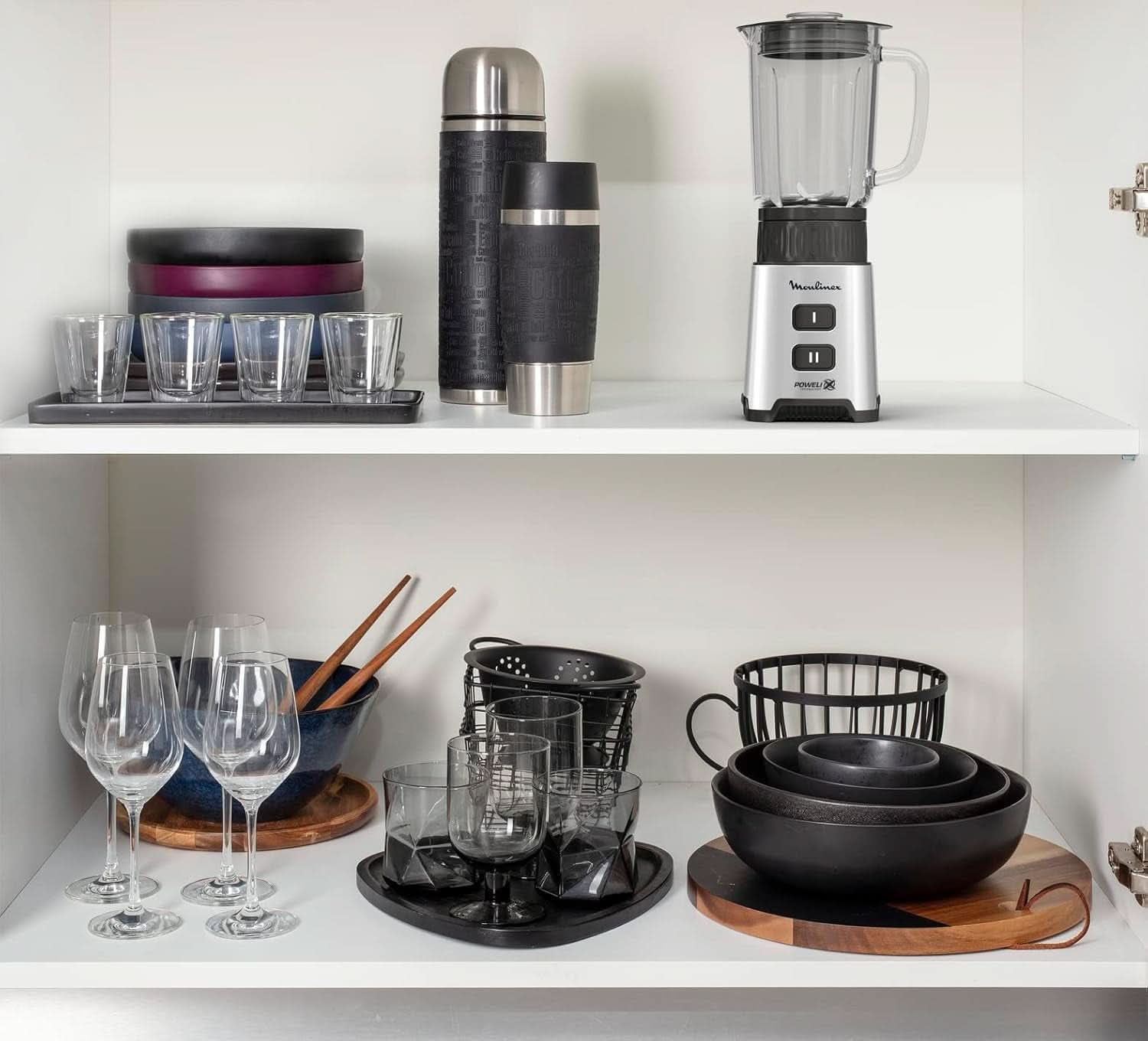 Blender Pulseo LM17GD, 400 W, 4 blades, 700 Ml, Portable container 600 Ml Kitchen Naty Shop